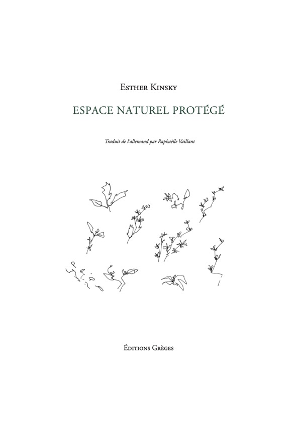 Esther Kinsky, Espace naturel protégé